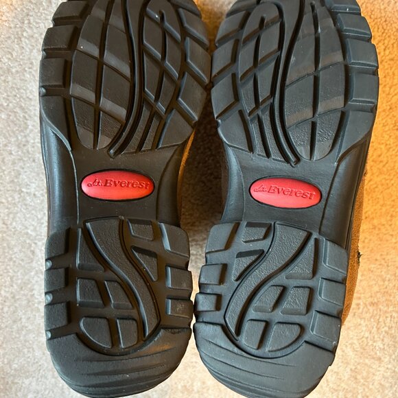 Mt Everest Sierra Suede Leather Hiking Boots Unisex W10 M8 Brown 4027935 - Picture 8 of 10